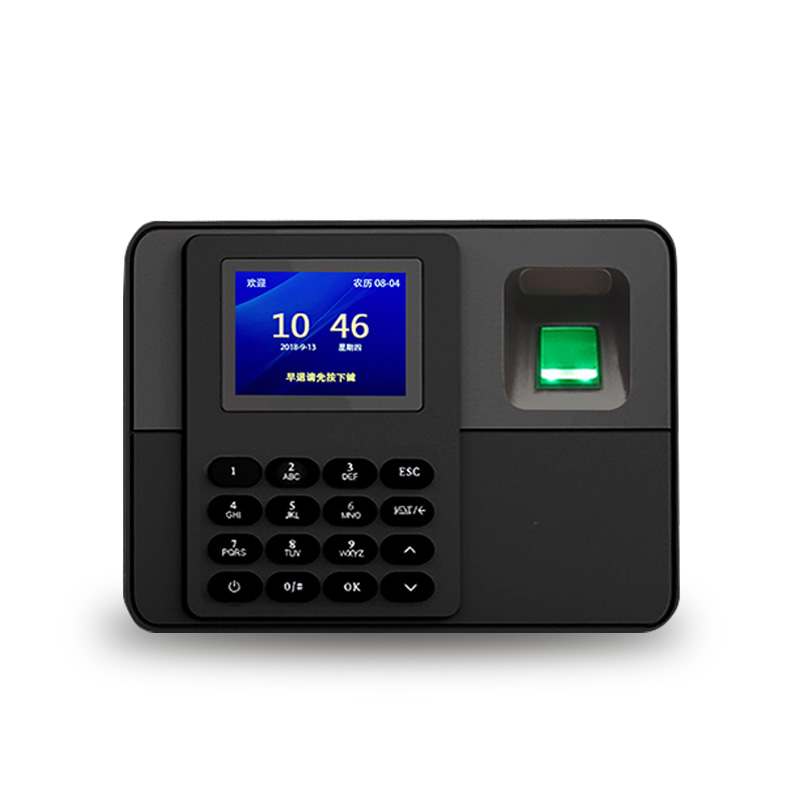 Máquina de asistencia de tiempo de tarjeta perforadora de empleado, Control de acceso, dispositivo biométrico de reconocimiento de huellas dactilares