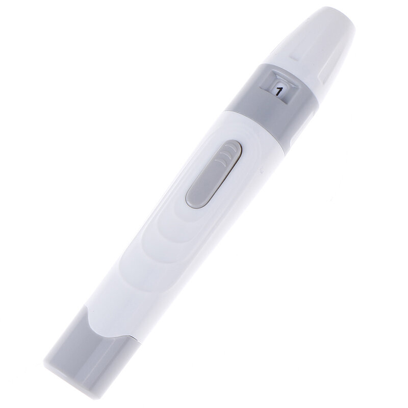 Lancet Pen Lancing Device for Diabetics, Coletar sangue 5, Profundidade ajustável