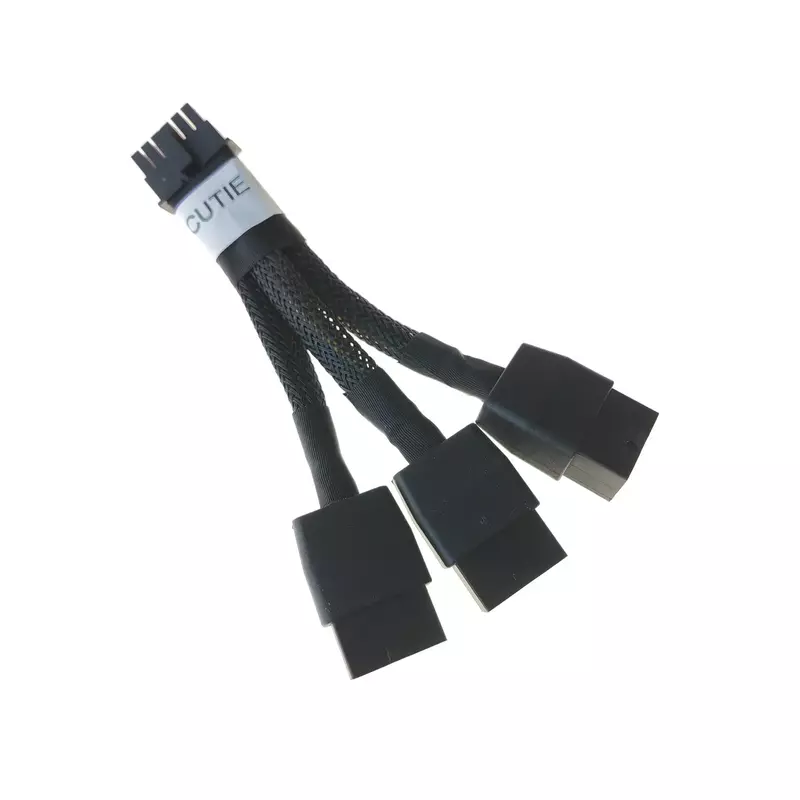 3 8Pin PCI Express компьютерный Графический кабель питания к PCIE 5,0 16pin 12 + 4 Pin 12vhpwr для видеокарты NVIDIA RTX3090Ti RTX40