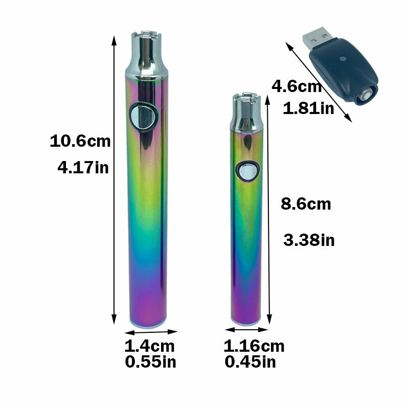 350/1100mah Gewinde Batterie wagen Stift einstellbare Spannung Smart Power Pen, Mini Lötkolben Kit mit USB-Ladegerät