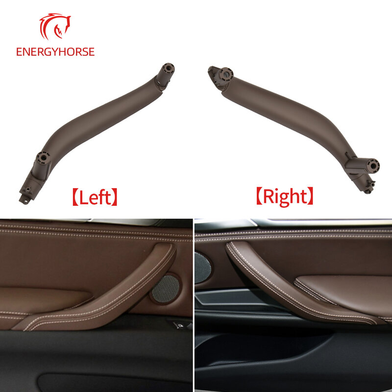 For BMW F15 X5 2013-2018 Inner Door Pull Handle Trim Cover 51417292243 51417292244 For BMW F16 X6 2014-2019