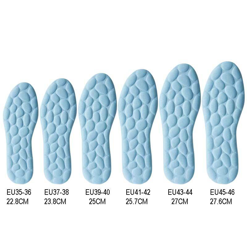 Massage Memory Foam Insoles For Shoes Sole Breathable Cushion Sport Running Insoles For Feet Orthopedic Insoles