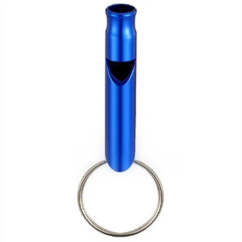 Useful.practical Newest Whistle Hiking Keychain Training 45*8mm Aluminum Alloy Distress Feeding Helper Mini Pet