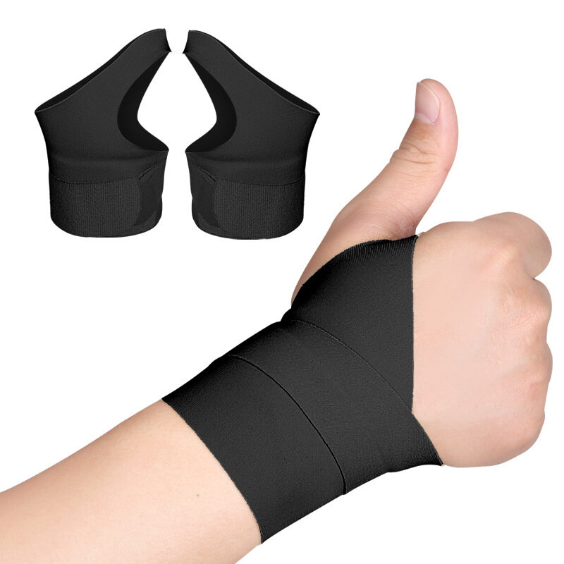 Регулируемый бандаж на запястье, эластичная опора для большого пальца, стабилизатор для защиты пальцев, инструмент для помощи при травмах, медицинская поддержка для большого пальца