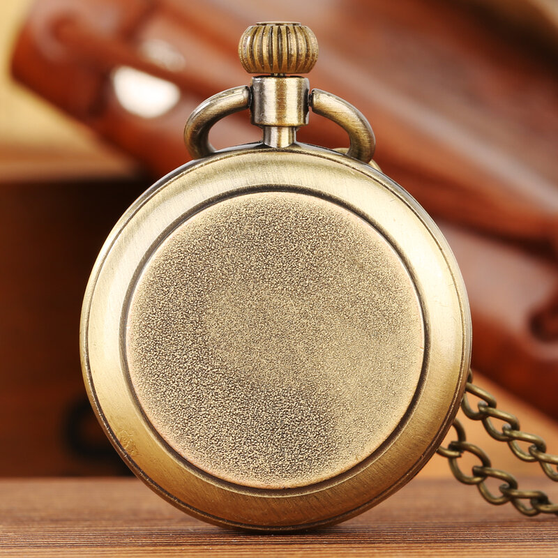 Exquisite Open Face Quartz Pocket Watch Roman Numbers Analog Display Pendant Clock with Necklace Chain for Men Women reloj fob