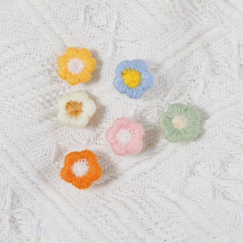 30Pcs Flower Thumb Tacks Flowers Shaped Push Pins Decorative Tacks for Corkboard Dropship
