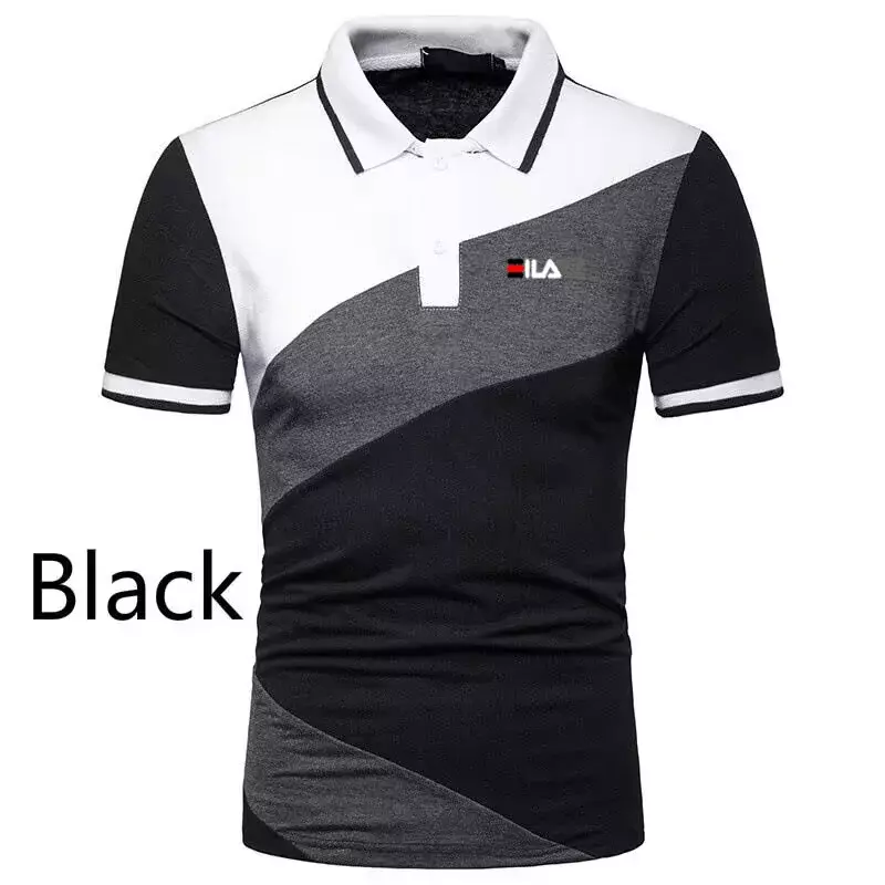Golf Nieuw Heren Poloshirt Zomer Casual Polokraag Slim Fit T-Shirt Met Korte Mouwen Knappe Jogging Fitness Sportkleding