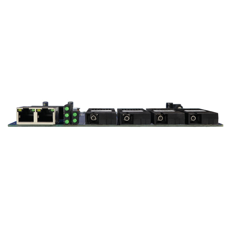 Netone-gigabyte 4 sc fibra óptica conversor, fibra para ethernet transceptor, 20km, fibra óptica switch, switch sfp