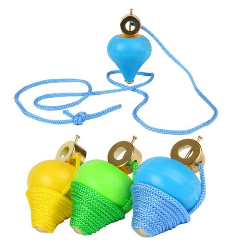 Trottole interattive Giocattolo per adulti Corde colorate da tirare Trottola Finger Spinner Novità Fidgets Giftbag DropShipping