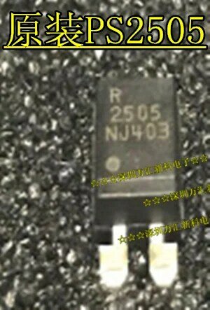 10 pces original novo PS2505L-1-F3-A ps2505l optocoupler 2505 sop-4