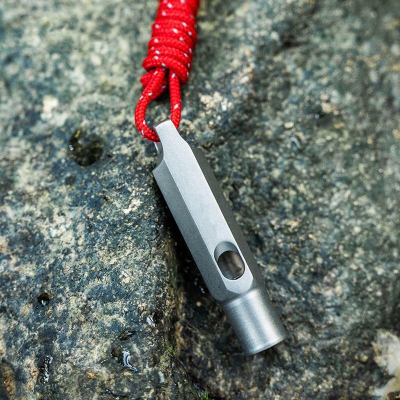 Safety Whistles Hiking Loud Rescue Whistle Survival Whistle Survival Gear Ultralight Loud Whistle Hiking Whistle With Lanyard