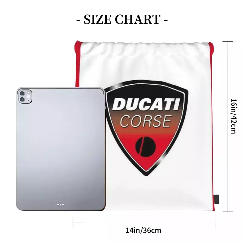 Super Bike Ducati Corse Rucksack Mode tragbare Kordel zug Taschen Kordel zug Bündel Tasche Sporttasche Bücher taschen für die Reises chule