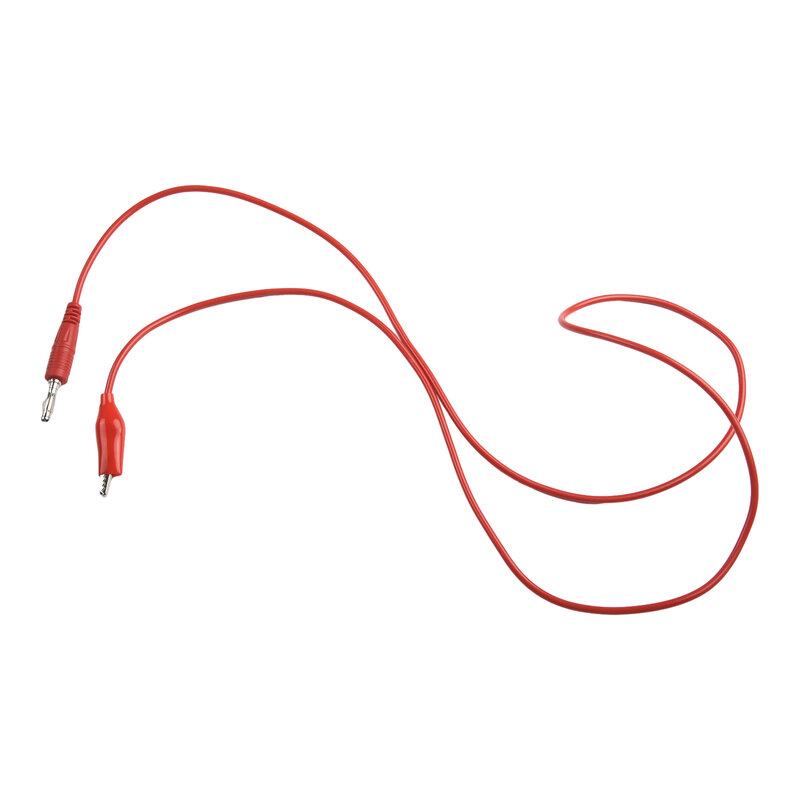 Eenvoudig Gebruik Apparatuur Testlijn Alligator Clips 104Cm Dual Wire 1 Paar Voor Multimeter Meet Tools Test Kabel Lijn