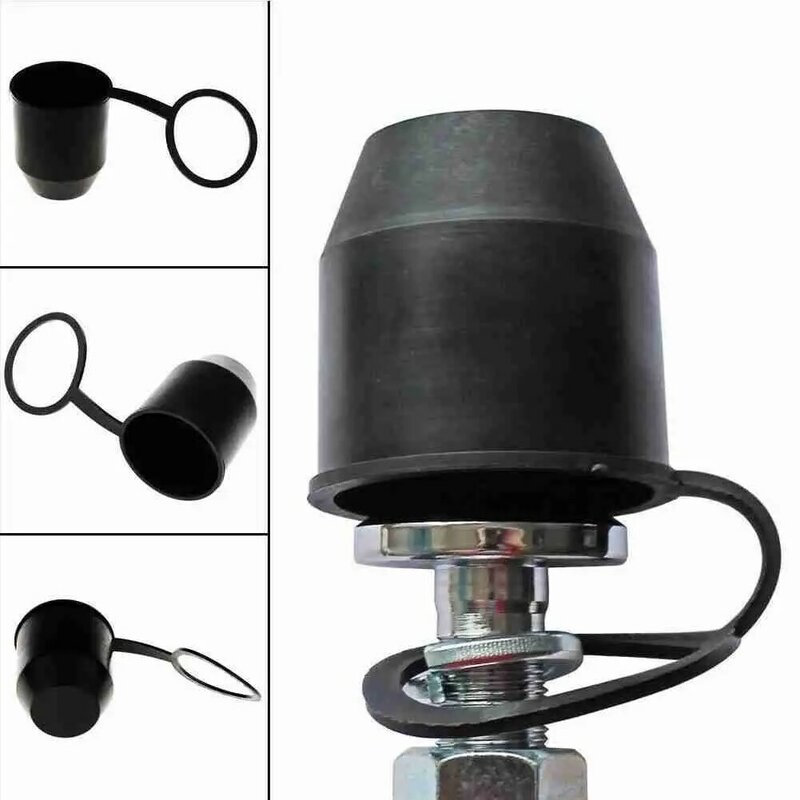 Universal 50mm Tow Bar Cap Trailer Ball Cover With Plastic Hook Ball Shape Towing Hitch Tow Bar Protector For RV Trailer