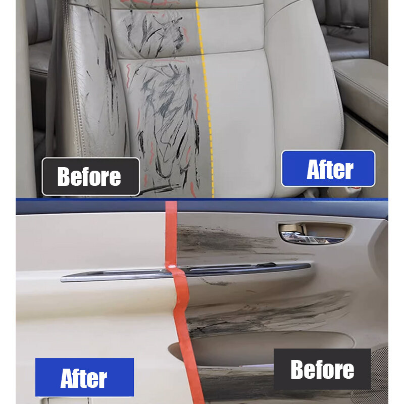 Wielofunkcyjna pianka do wnętrza samochodu gąbka do usuwania silnych zanieczyszczeń automatyczne czyszczenie siedziska sufitowego do czyszczenia skóry do czyszczenia kuchni samochodu
