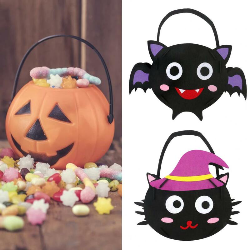 Useful Halloween Craft Kits Wear Resistant Party Favor Supplies Halloween Candy Bags Halloween Candy Pouch
