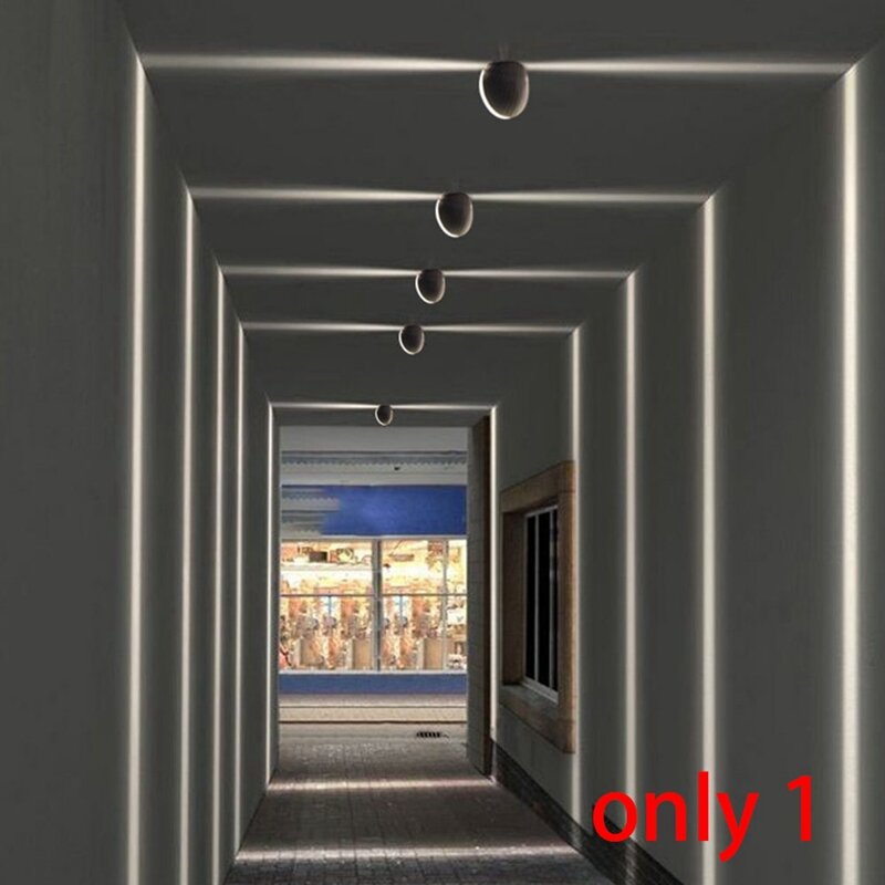 1 pz corridoio Hotel Bar KTV Home Decor commerciale LED alluminio progetto costruzione linea lampada bianca
