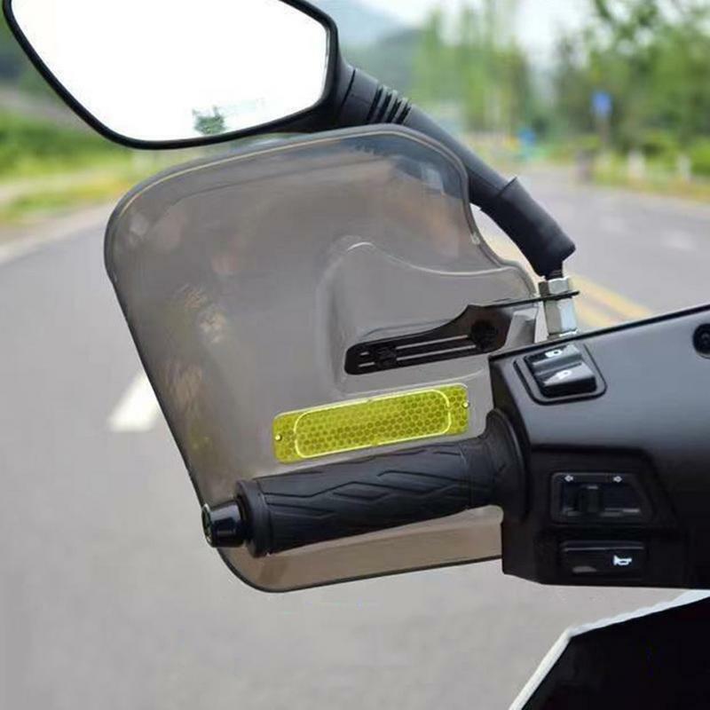Motocross Handguards Dirt Bike Motocross Multifunction Windshield Motorcycle Hand Guards Protector With Reflective Strip Design