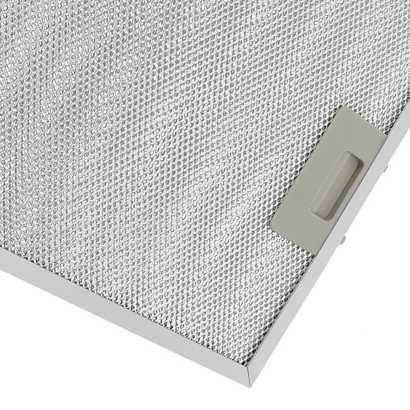 Remove The Old Range Hood Filter Dimensions:305 X 267 X 9mm Filter Hood Filter Metal Mesh Extractor Silver Cooker Vent Filter