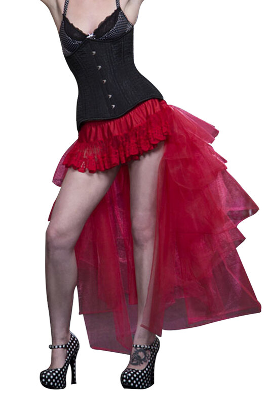 FATAPAESE Queencard Adult Tutu Tulle Skirt Short Petticoat Half Slips Under Dress Underskirt Wedding Bridal Petticaoat Dancewear