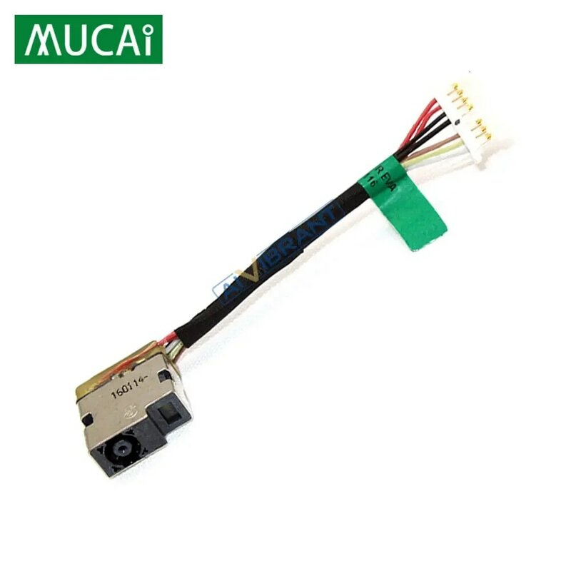 Dc power jack mit kabel für hp TPN-W117 TPN-W118 TPN-C131 15-br laptop DC-IN flex kabel