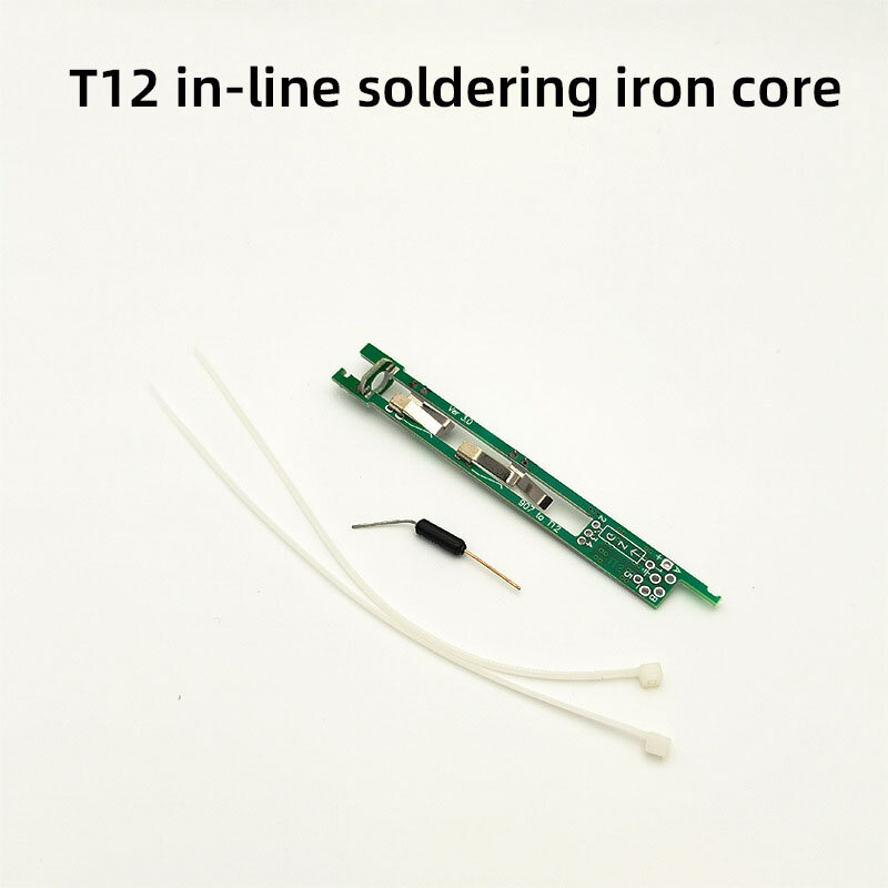 T12 straight plug 936 907 handle inner cylinder universal bracket cabbage white light t12 diy kit of electric soldering iron