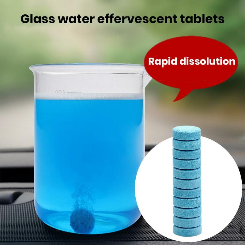 Auto Voorruit Reiniger Super Geconcentreerde Voorruit Reiniger Bruistabletten Voor Auto Wassen 10/20/40 Stuks Auto Glas Water