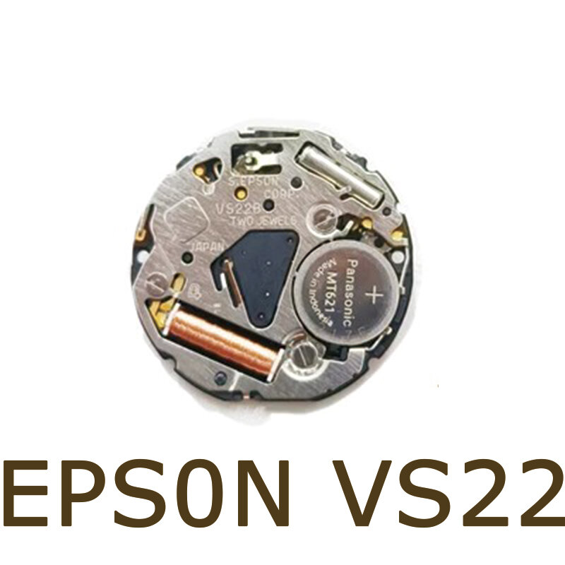 Новый японский механизм EPSON VS22A/VS22B, один календарь VS22, запчасти для часов