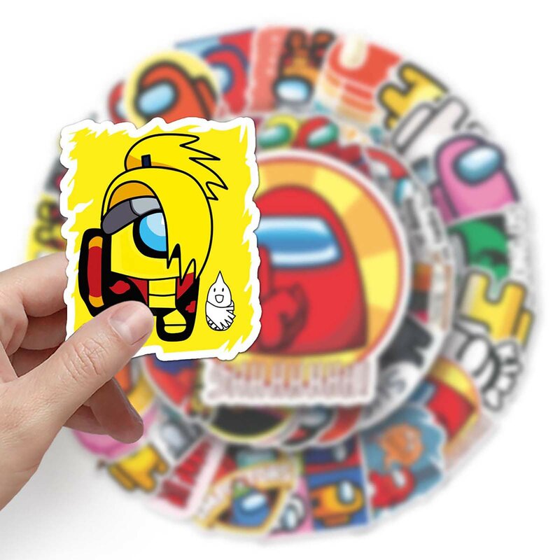 50 Stück Cartoon Spiel Serie Graffiti Aufkleber geeignet für Laptop Helme Desktop-Dekoration DIY Aufkleber Spielzeug Großhandel