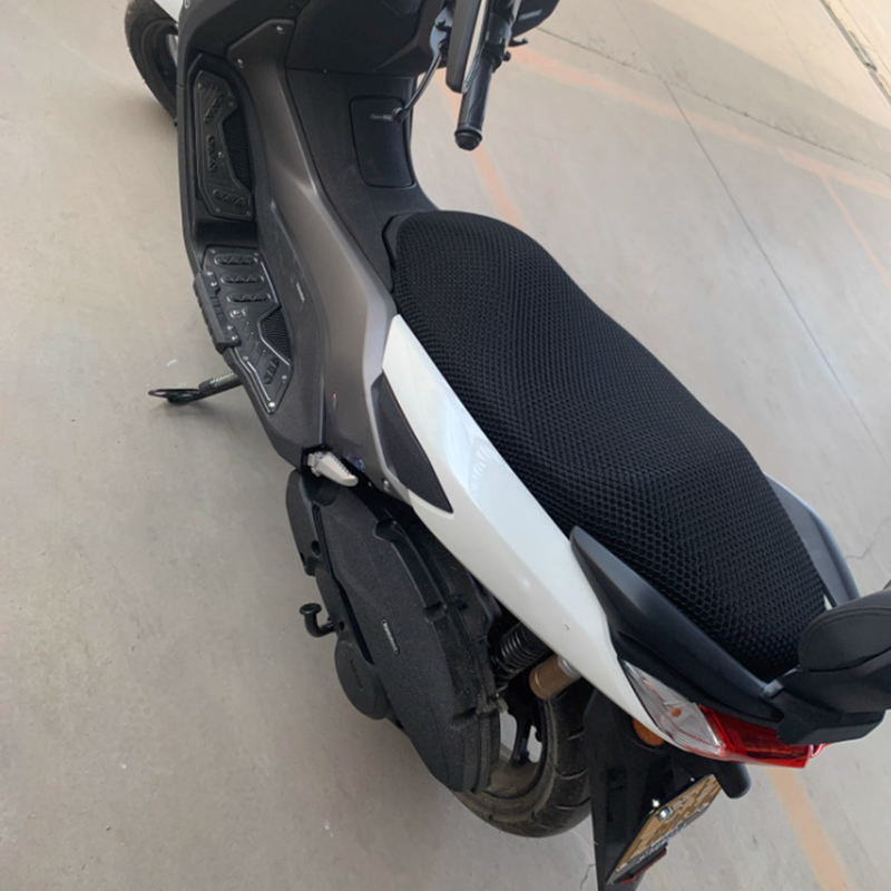Cojín de asiento de motocicleta con aislamiento térmico, Protector de malla transpirable para Yamaha N-MAX, NMAX 155, 125, NMAX155, NMAX125, piezas