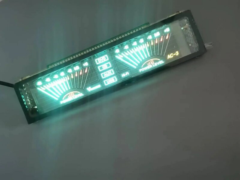 Multimedia Display, VFD Fluorescent Screen, High-Quality and Stable Brightness, Amplifier Speaker, Car Display Spectrum