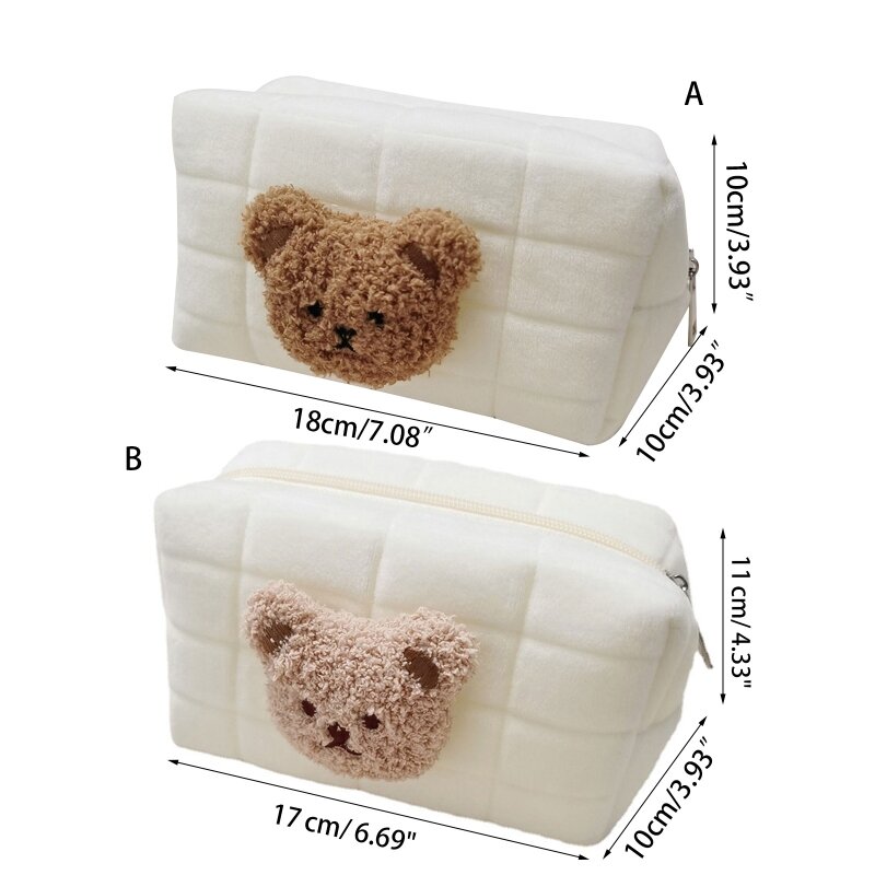 Cartoon Bear Baby  Women Lady Travel Makeup Bag Multifunctional Cosmetic  Purse Casual Storage for Case G99C