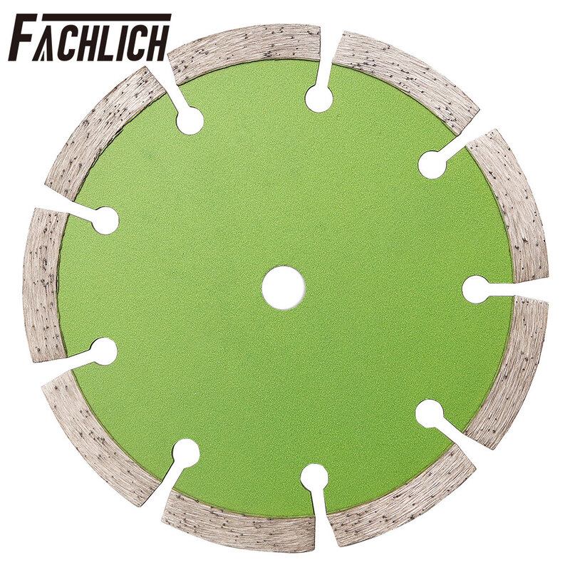 FACHLICH 4.5Inch/Dia115mm Concrete Cutting Disc Dry Cut Marble Granite Stone Masonry Tile Bore 9.5mm Diamond Saw Blades