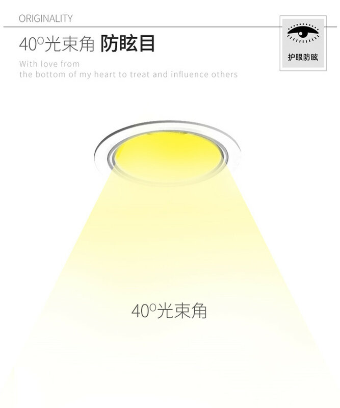 Водонепроницаемый светодиодный потолочный точесветильник светильник, 220 В, 12 Вт, 15 Вт