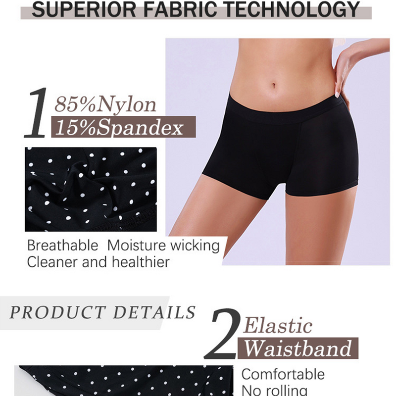 Women's Panties Menstrual Period Panties Cotton Shorts For Women Sports Physiology Pants 4 Layer Leak Proof Physiological Pant
