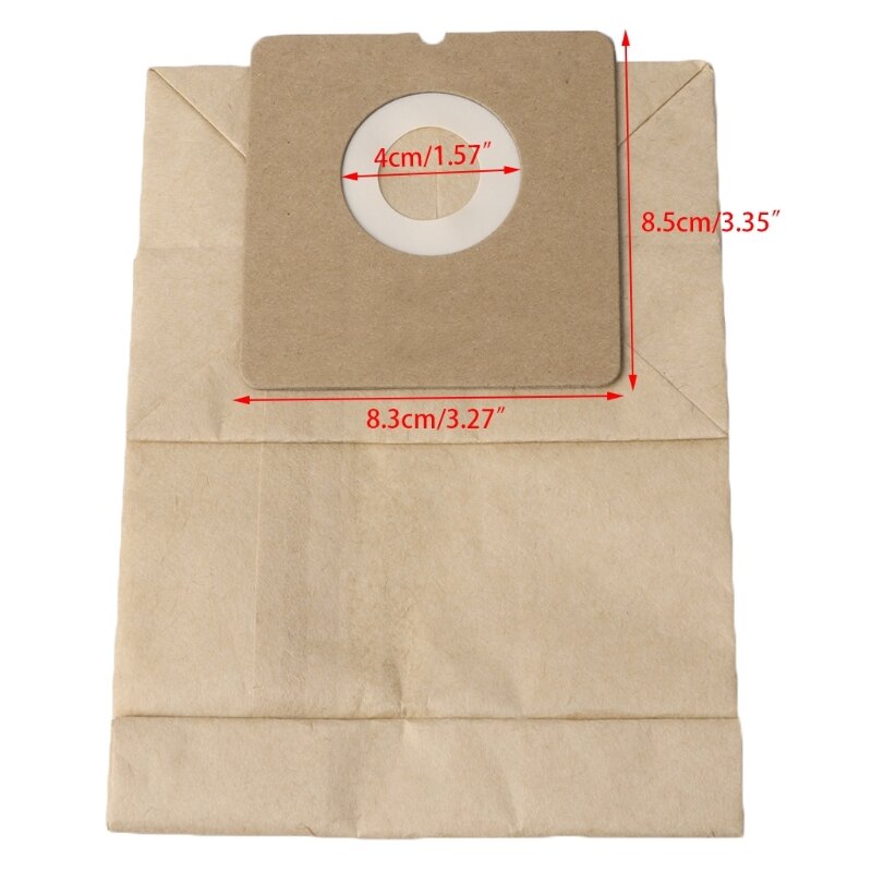 Tas penyedot debu Universal pengganti kantong debu kertas untuk Rowenta ZR0049/ZR0007 A0NC