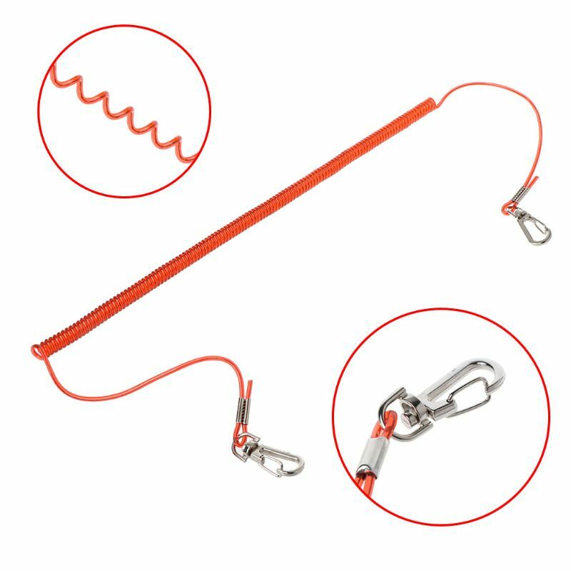 25UC Fishing Rope With Buckle TPU Steel Gear Quick Release Cord for 3m Acces