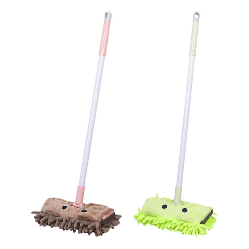 Kids 'Mini Mop Toy, Pretend Play, Household Cleaning Tool para Imaginação