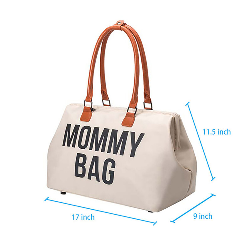Bolsa de mano para pañales de maternidad, organizador de cochecito, cambiador, mochila de viaje para el cuidado del bebé