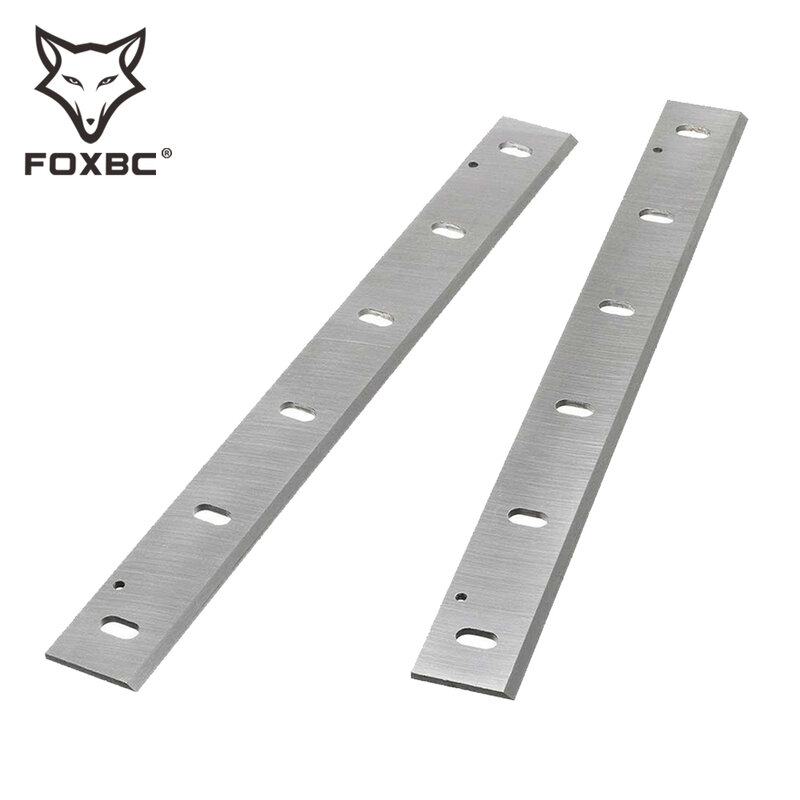 FOXBC 305mm HSS Planer blades 305 x 32 x 3mm For Makita 2012NB Wood Thicknesser Planer- Set of 2