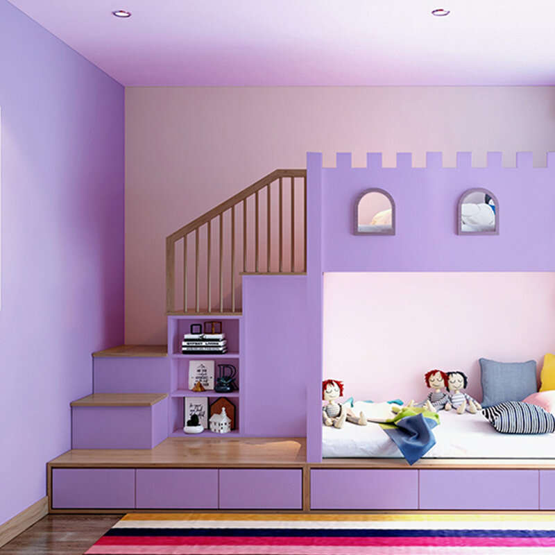PVC wasserdicht selbst klebende dekorative Folie renoviert Schlafzimmer Tapete Kinderzimmer Aufkleber alte Möbel reine Farbe Wanda uf kleber