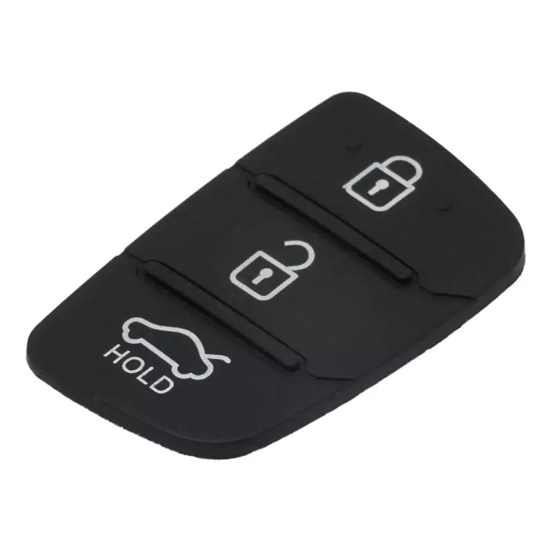 Per Hyundai Tucson 2012-2019 Key Shell Key Pad 1pc facile installazione No Fade Rubber Pad Remote materiale di alta qualità