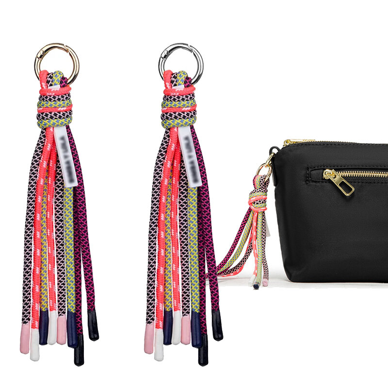 Модные аксессуары для сумок B & L, роскошный брендовый женский брелок с кисточкой для украшения сумок, фурнитура, брелок с защитой от кражи
