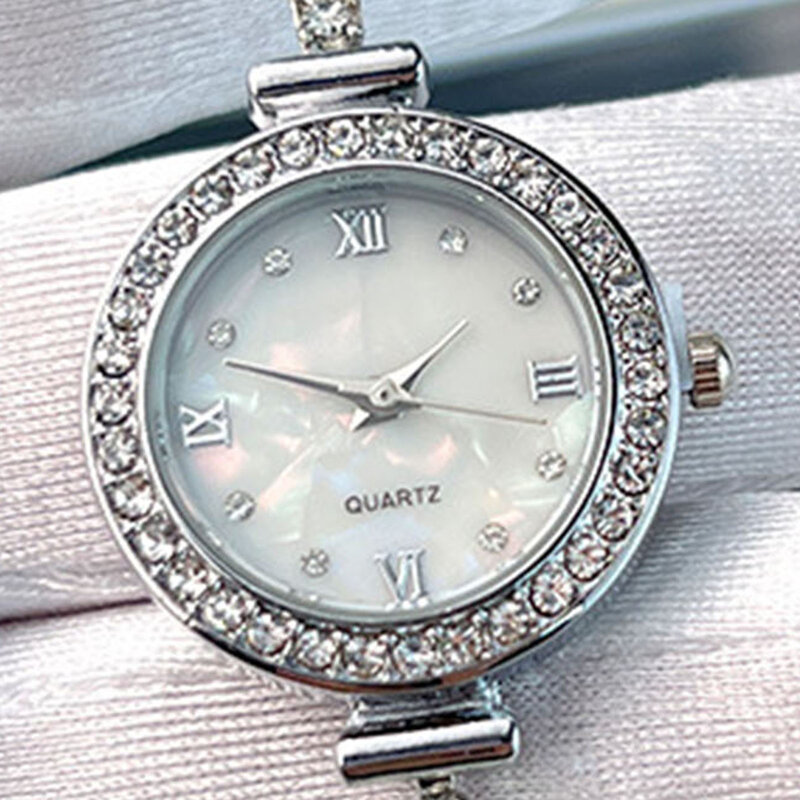 Mulheres Premium Relógio De Cristal, Pulseira Luxuosa, Design Relógio De Pulso, Fora, Escritório, Reunião de Negócios, Novo