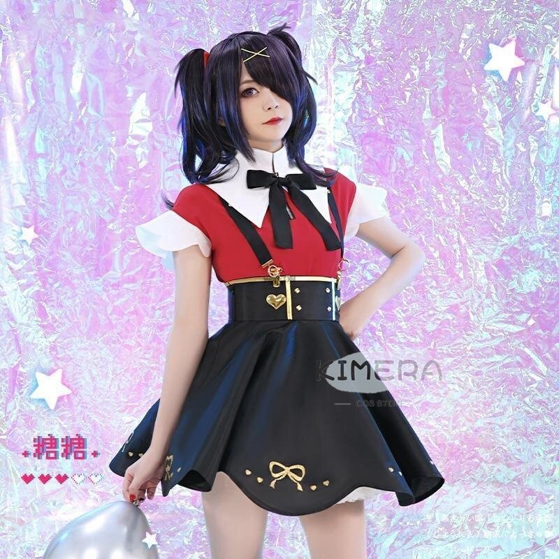 Neughty Girl explosed/neughty Streamer sovraccarico Ame KAngel Carnival Party Clothes Laser JK Sailor Suit Costume Cosplay di Halloween