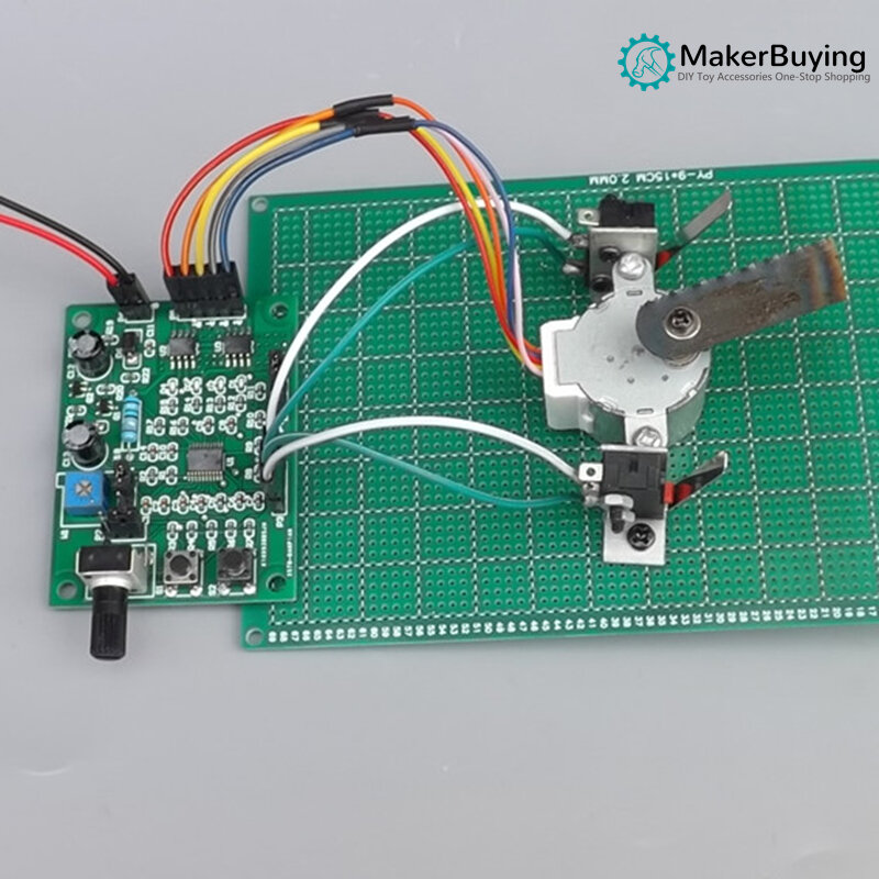 Multifunctional micro stepper motor drive board control board 2-phase 4-wire 4-phase 5-wire deceleration stepper motor DIY