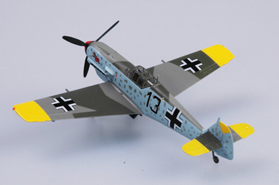 Easymodel 37282 1/72 BF-109E BF109 Propeller Fighter Bomber Assembled Finished Military Static Plastic Model Collection or Gift