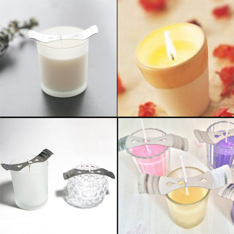100pcs Cotton Candle Wicks Smokeless DIY Scented Candle Making Supplies Candle Accessories Wax Wicks for Candle Making