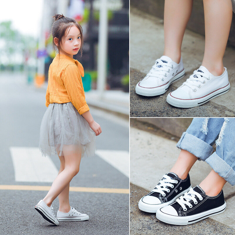 ใหม่เด็กแบรนด์ผ้าใบรองเท้าผ้าใบสำหรับเด็กวัยหัดเดินกีฬารองเท้าลำลองแฟชั่น Breathable รองเท้าเด็กรองเท้าผ้าใบรองเท้า Boys Girls รองเท้า