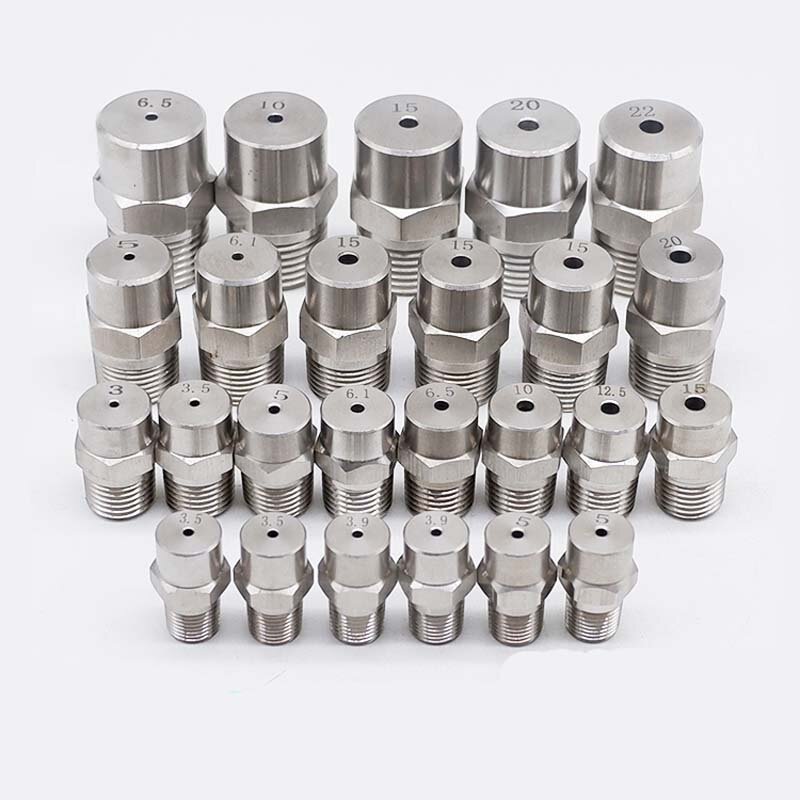 1pc 1/8" 1/4" 3/8" 1/2" SS solid full cone spray nozzle, Washing treatment before plating,Chemical treatment